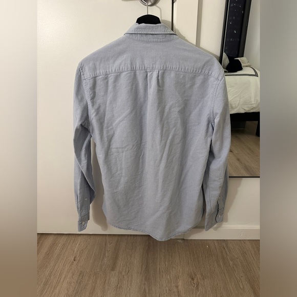 J Crew Men’s medium light blue oxford button down shirt - Picture 2 of 3